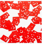 Globos Europe Bv Turkijos vėliavos konfeti