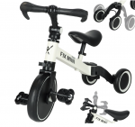 Triratis balansinis dviratukas Trike Fix, baltas