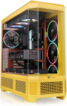 Thermaltake View 600 TG Butter Caramel, Big-Tower-case - yellow, Tempered Glass