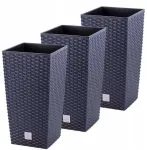 Vazonų rinkinys Prosperplast, 20 x 20 x 37.6 cm
