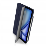 Pipetto Origami No3 Pie&scaron;tukas Case for iPad Air 13" with integrated Pie&scaron;tukas storage and advanced protection - Dark Mėlyna