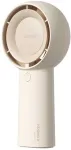 Mini wentylator Jisulife Handheld Fan Life5 Plus 4000 mAh przenośny wiatraczek USB - smėlio spalva
