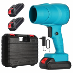 Akumuliatorinis oro pūstuvas Rankinis lapų pūstuvas Dulkių sniego pūstuvas 400 W 2 x akumuliatorius