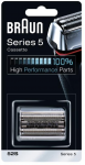 52S Sidabrinis Cassette, Braun