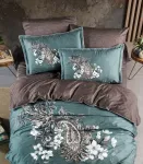 Riposo LUXURY Satino medvilnės patalynės komplektas LEONEL IRON 200x200 cm