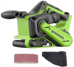 Juostinis &scaron;lifuoklis Greenworks GD24BELSND; 24 V (be akumuliatoriaus ir pakrovėjo)