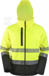 Prof HI-VI (FLUO) SOFTSHELL striukė, GELTONA