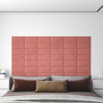 Sieninis galvūgalis 12 pcs Rožinė 30 x 15 cm Aksomas