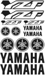 Yamaha YZF motociklo lipdukų rinkinys