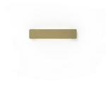 10W LED sieninis &scaron;viestuvas FOSCA, aukso sp., 2700/3000/4000K, A3833471O