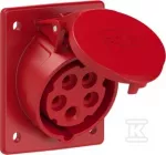 Pce SLIGHT PLOK&Scaron;TĖS LIZDAS 16A/5P/400V IP44