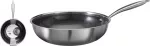 Mondex WOK ZE STALI NIERDZEWNEJ ALU D28CM