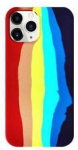 Dėklas Evelatus Apple iPhone 14 Pro Silicone case Multi-Colored Rainbow