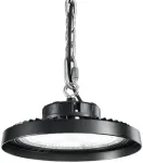 200W LED UFO &scaron;viestuvas AVROCAR, juodas, IP65