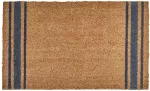 Beliani Durų kilimėlis PORTAGE natūralus 50 x 80 cm kokoso pluo&scaron;tas