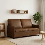 Dviejų vietų sofa Ruda 150 x 81 x 82 cm Dirbtinė zom&scaron;a