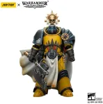 Figūrėlė Hasbro Figūrėlė Warhammer The Horus Heresy Imperial Fists Bibliotekininkas Konsulas su jėgos kirviu ir bolt pistoletu 1/18 12 cm