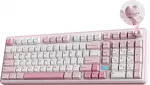 YUNZII mechaninė belaidė 96 % klaviatūra su skaitmeniniu bloku, Bluetooth, RGB, B98 PRO