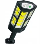 Lauko &scaron;viestuvas su nuotolinio valdymo pultu 124 LED COB, spalva: juoda