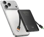 Įkroviklis indukcinė VEGER 3w1 Qi2.2 zgodna su MagSafe oraz Apple Watch juoda