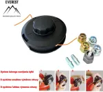 UNIVERSALI TRIMERIO PJOVIMO GALVA PRO, &Oslash;130 MM, SU ADAPTERIAIS