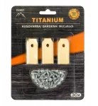 VEJOS ROBOTO PEILIUKAI TINKANTYS HUSQVARNA, GARDENA &ndash; 43 MM TITANO, 30 VNT.
