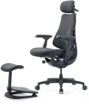 LiberNovo - Ergonomic Dual-Layer Footrest (for Omni Gen) - Graphite - Gray