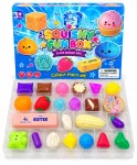 Magy Advento kalendorius squishy sviestas butter koldūnas minkomi antistresiniai žaislai