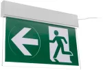 Emergency luminaire SALED-3, LED, 3W, 250lm, 6400K, AC220-240V, 3h, dual-mode
