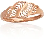 Diamond Sky Jewelry Auksinis žiedas &bdquo;Versailles VI&ldquo;