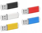 Reklaminis aliumininis Usb atmintukas Pd-19 graviruotas 1gb 10 vnt + nemokamai!