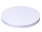 Baltas torto pagrindas i&scaron; stiroduro, 26 cm skersmens