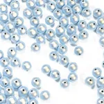 3M 90 vnt. 3d iliuzijos stebuklingų karoliukų rinkinys, 12 mm stebuklingi karoliukai, siuvinėjimui, akriliniai karoliukai papuo&scaron;alų gamybai, gražūs ap&scaron;vietime, &bdquo;pasidaryk pats&ldquo; apyrankių ir vėrinių gamybai (violetiniai)