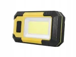 Lamex led cob 10w 6000k 600lm darbo lempa su įkraunama baterija ir magnetu usb 4000ma