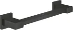 Grohe Start Cube 410942430 vonios rankena (saugumui vonioje, 35 cm ilgio, atstumas tarp skylių 30 cm, gręžimui, su kai&scaron;čiais ir varžtais, paslėptas tvirtinimas), kvadratinė, juoda