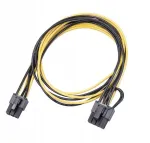 Pci-e Gpu 6 kontaktų į 6+2 kontaktų 8 kontaktų Riser kabelis 30cm