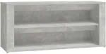 Lentyna batams, betono pilka, 100x35x45cm, apdirbta mediena
