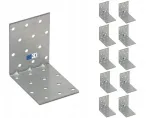 Kmp8 Montavimo kampas su įspaudu jungtis 80x80x60x1,5 Domax 10vnt