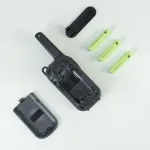 Ne&scaron;iojama PMR radijo stotelė PNI Decross DC44, 446MHz, 0.5W, 16 kanalų, 800mAh NiMH, 2 vienetų komplektas