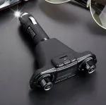 Automagnetola Bluetooth Fm transmiteris įkroviklis 2x Usb 2.1a Sd