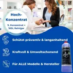 Pandacleaner&reg; ultragarsinis valymo skystis ultragarsinėms vonelėms - koncentratas akiniams, papuo&scaron;alams, dantų produktams, auksui, monetoms, stiklui, laikrodžiams (atspariems vandeniui) ir kt. | 1l / 2l / 3l