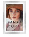 Plakatas Sidabrinė A3 nuotraukų rėmelis 29,7x42 cm