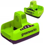 Green Cell Greenworks 60v įkroviklis 6 A Dual Slot G60x2uc6
