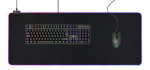 Pelės kilimėlis Deltaco Gaming, 6xRGB režimai, 900x360x4 mm, juodas / GAM-079