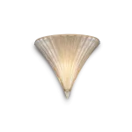 Sieninis &scaron;viestuvas Ideal Lux Wall lamp with 1 light SANTA, E14, auksinis color