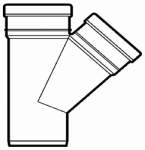 Lauko kanalizacijos tri&scaron;akis Wavin, d , 160, 90*