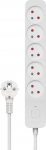 Power strip Savio vir&scaron;įtampių 5 lizdai 3 m baltos (SAVLZ- 09)
