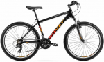 Dviratis Romet Rambler R6.0 2025 juodas-oranžinis-red-19" / L (Dydis: 19" / L)