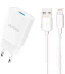 Dudao A4EU adapteris 10 W 1xUSB-A (pridedamas USB-A į Lightning kabelis)