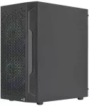 Aerocool Trinity Mini, Mini bok&scaron;tas, PC, juodas, micro ATX, Mini-ITX, ABS, SPCC, 15,8 cm